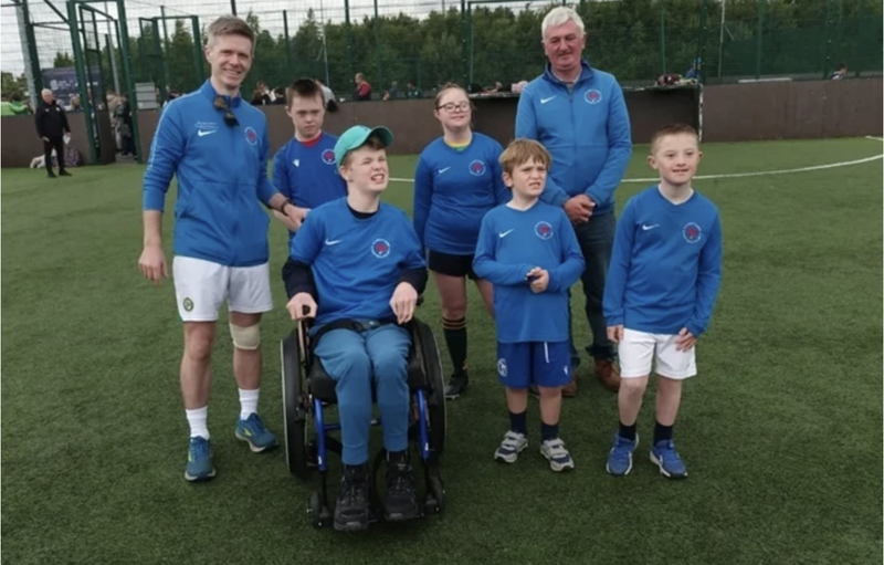 Clontarf FC Attends FAI Football for All Festival